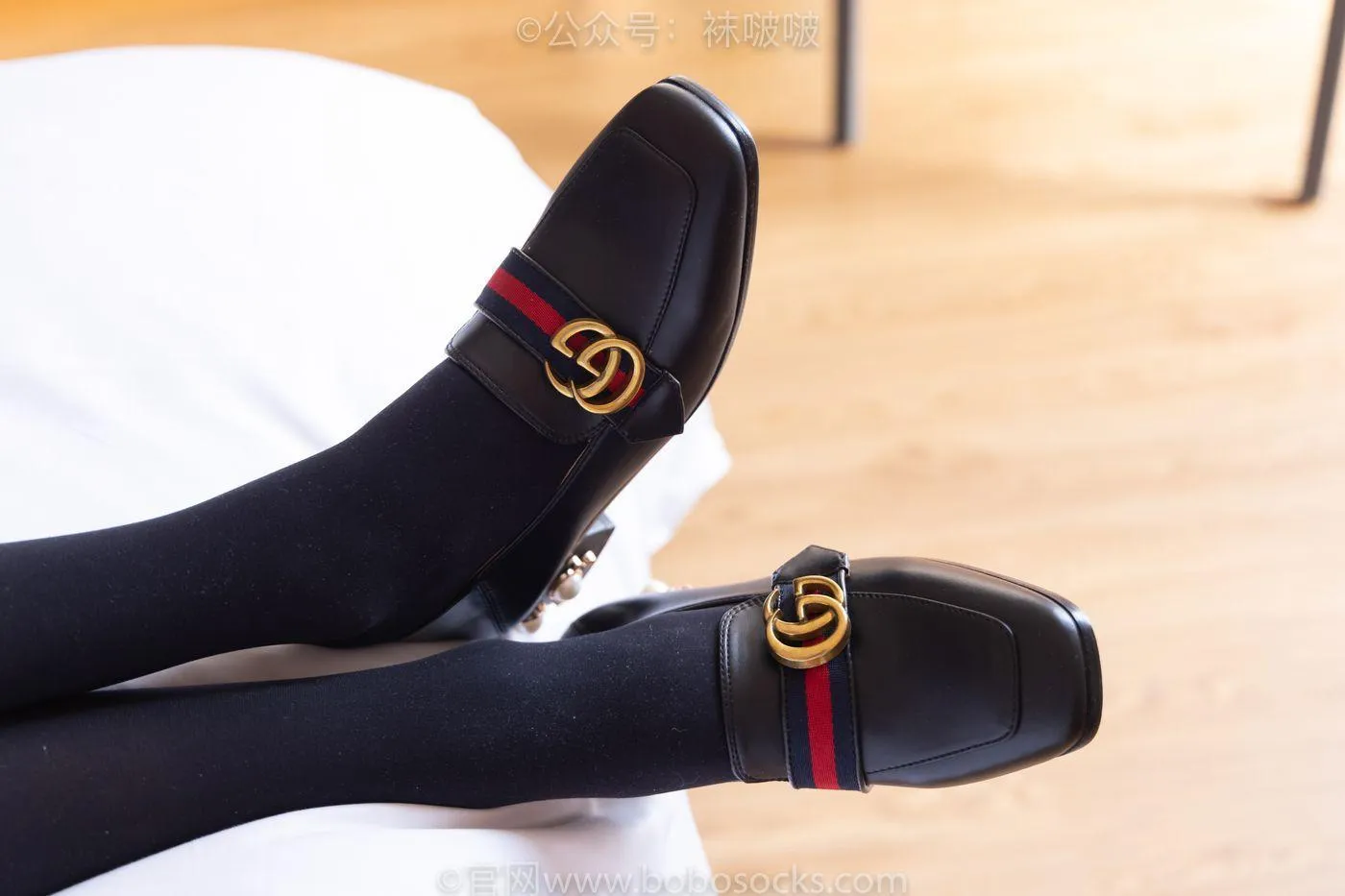 [BoBoSocks袜啵啵]NO.064 稚予-平底鞋、厚黑丝 [137P]插图3